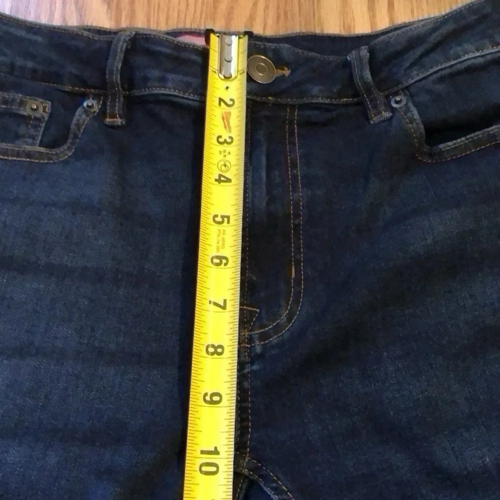 DENIM SOURCE SLIM STRAIGHT MENS DENIM JEANS BLUE SIZE 32 - Picture 9 of 10